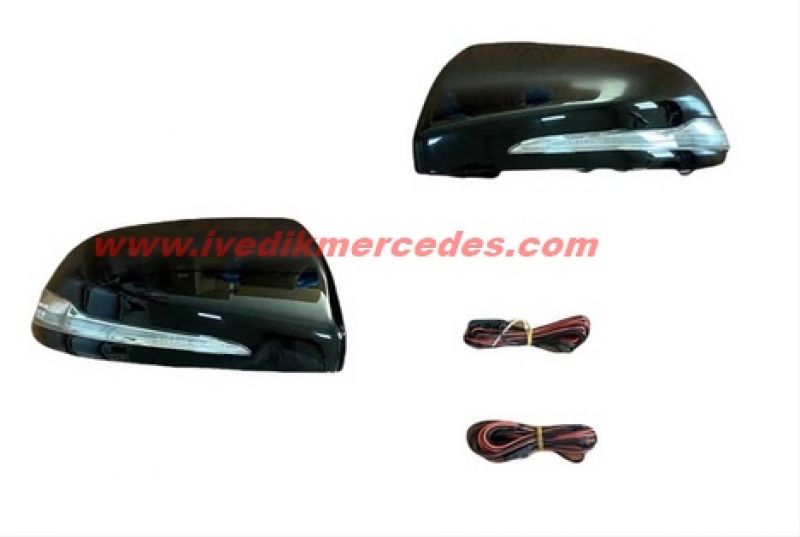 MERCEDES W447 VİTO SİNYALLİ AYNA KAPAĞI (PİANO BLACK)
